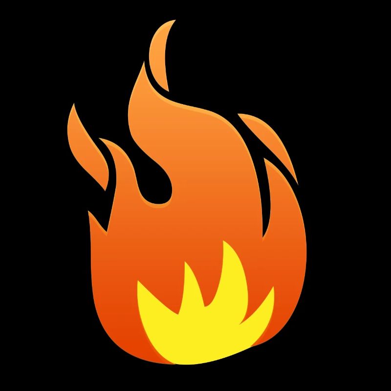 Symbole de feu Icon Ikon marque de marque