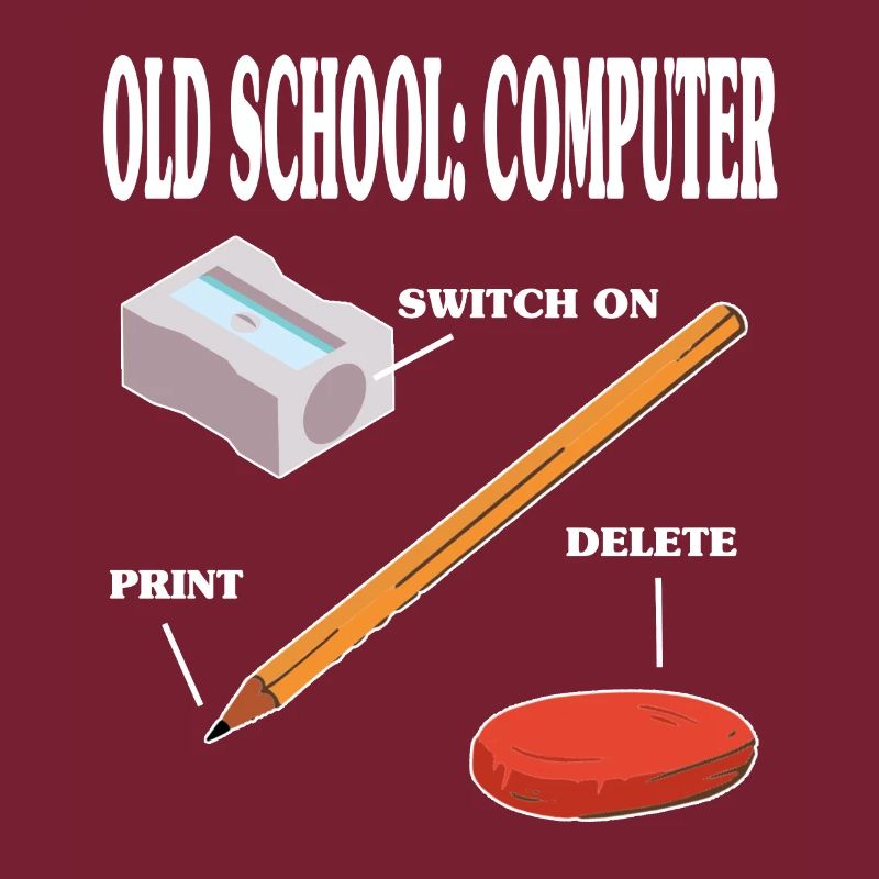 Old School Computer PC Technik