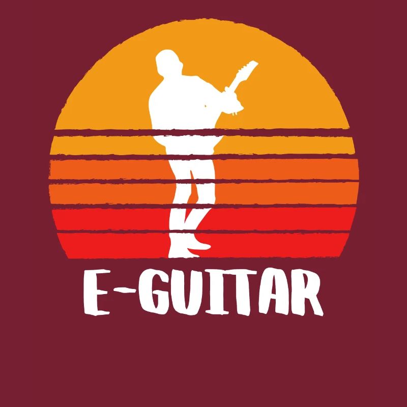 E-Guitar Sunset
