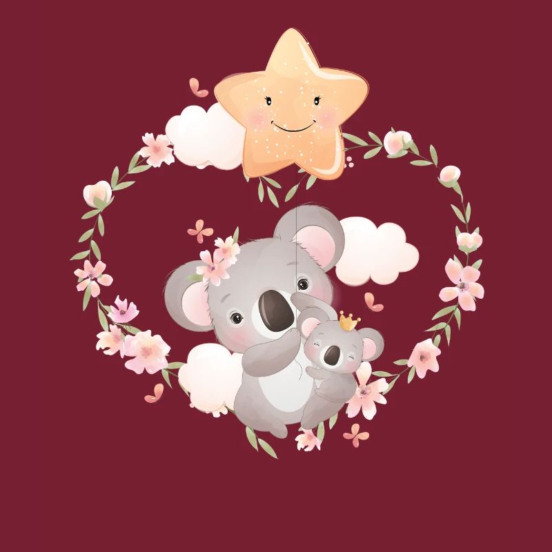 Doux koala bébé avec Koalamama