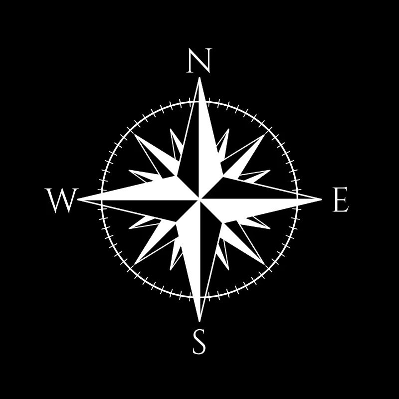 Wind Rose Cardinal Directions Seafaring Compass