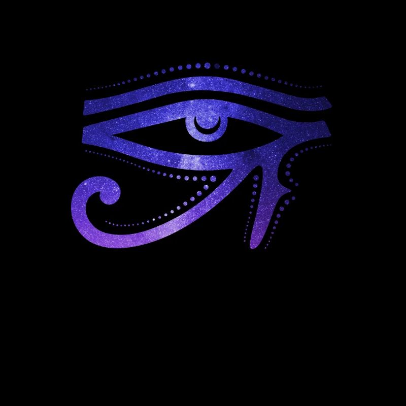 Œil cosmique Des Ra Hiéroglyphe égyptien