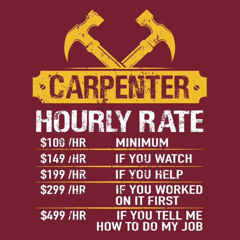 Carpenter Hourly Rate Carpenter Carpenter Master