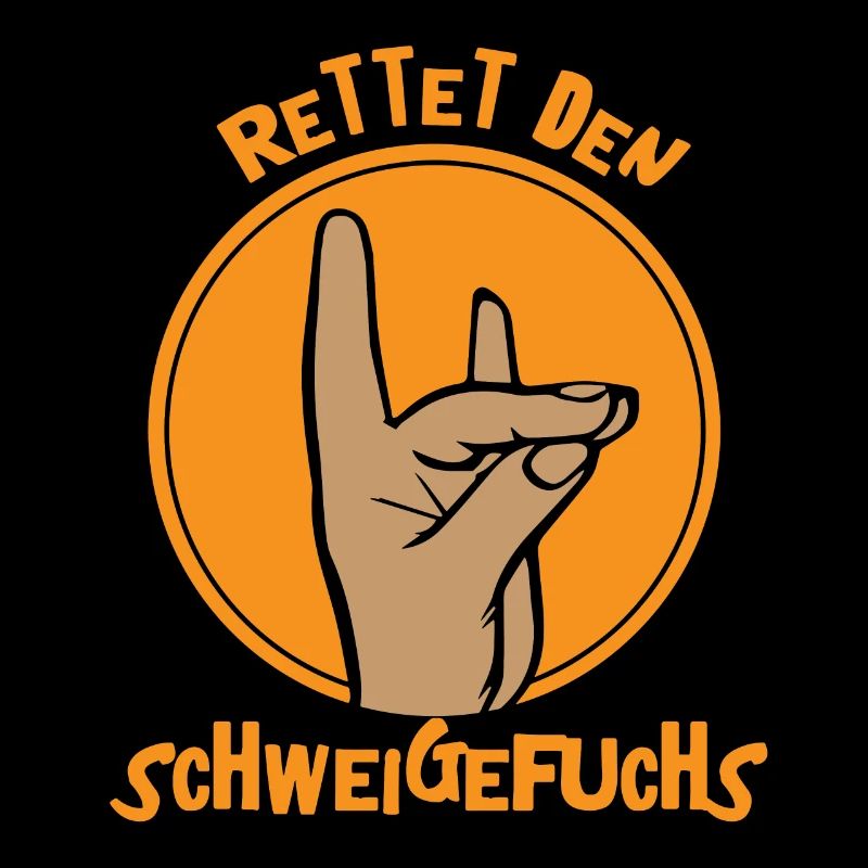 Schweigefuchs Leisefuchs Geschenkidee Geschenk