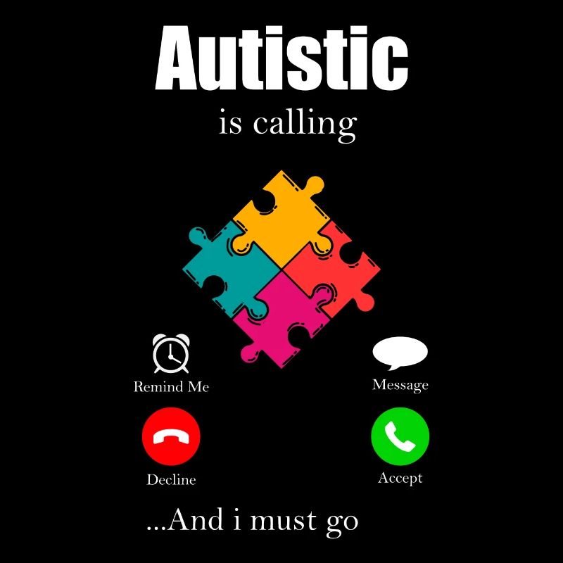 Autismus Geschenk Autist Asperger ADHS Autism
