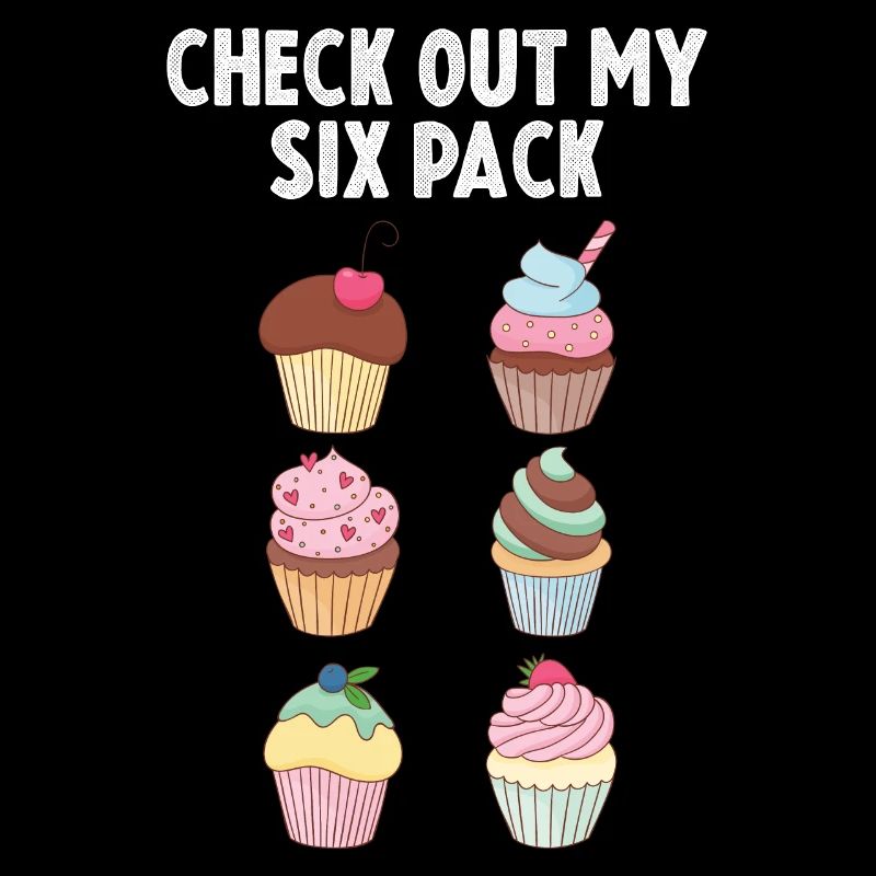 Muffin Sixpack Muffins süßes Gebäck