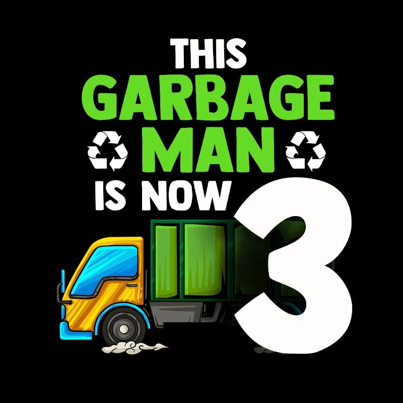 Müllmann Geschenk Müll Müllabfuhr Abfall Beruf