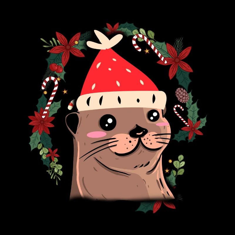 Loutre de Noël laide