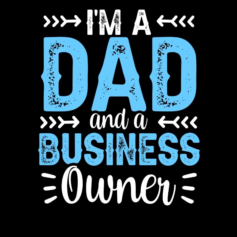 Ich Bin Ein Vater Und Ein Geschäftsinhaber CEO