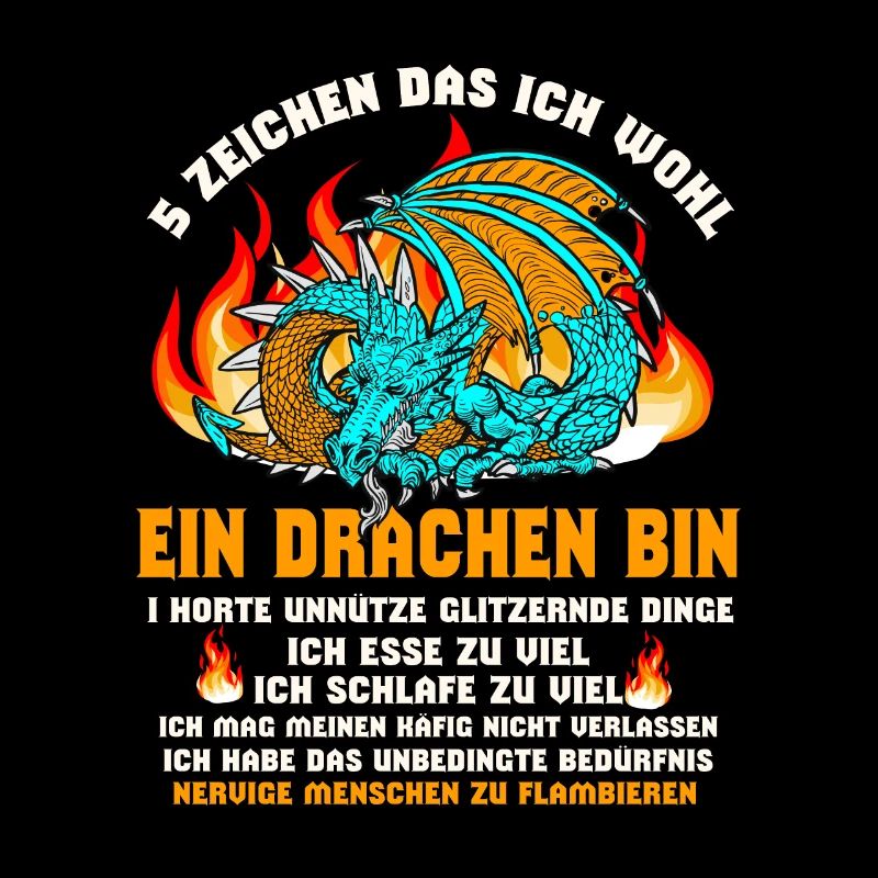 Drachen, 5 Zeichen das ich ein Drache bin
