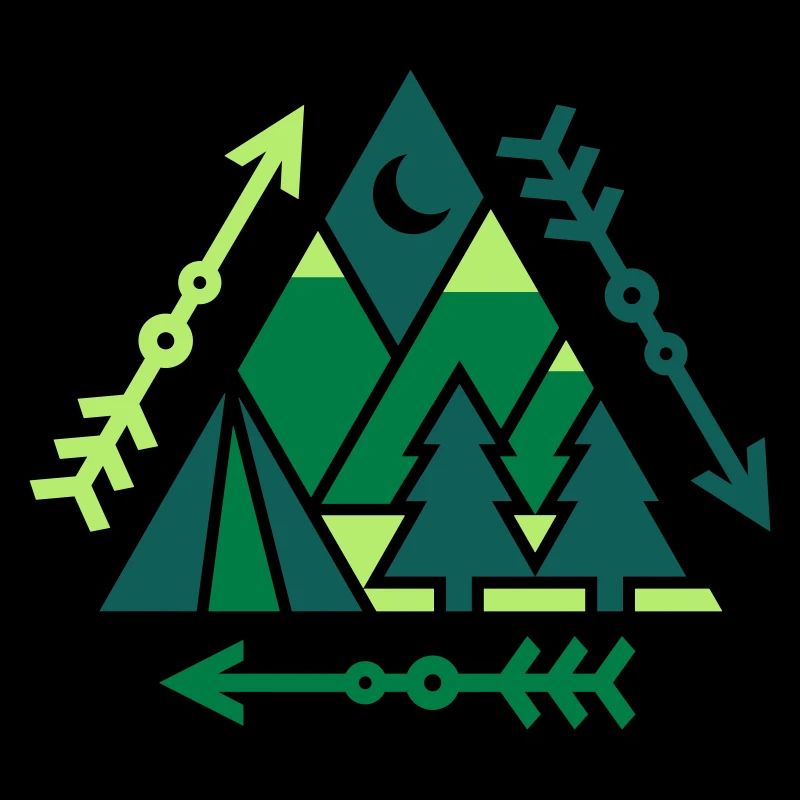 Outdoor Pattern (triangles)