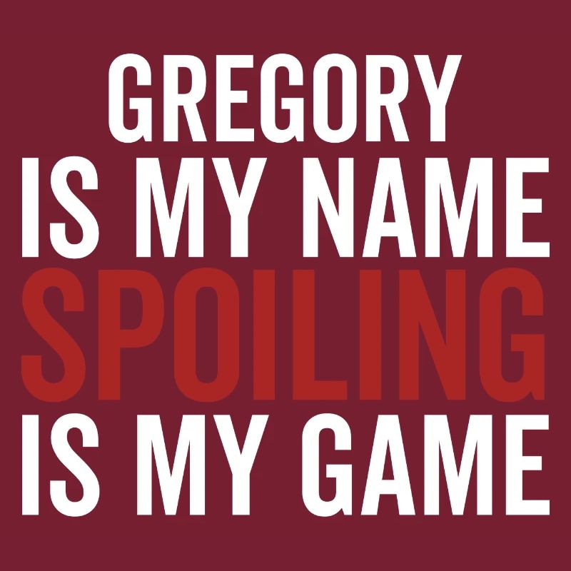 Gregory est mon nom Spoiler est mon jeu