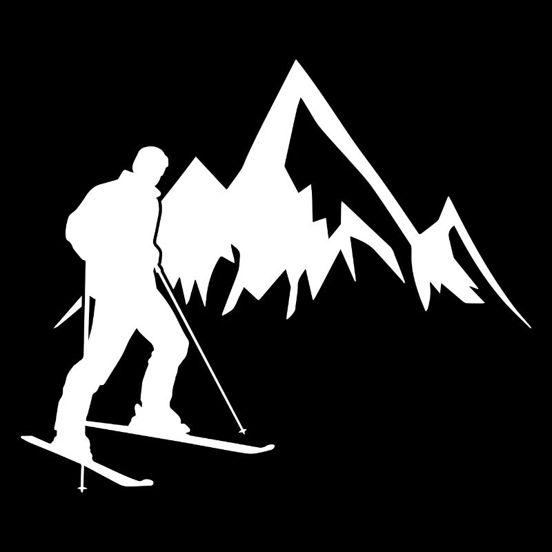 Mountain Ski Ski Tour Touring Skiing Gift
