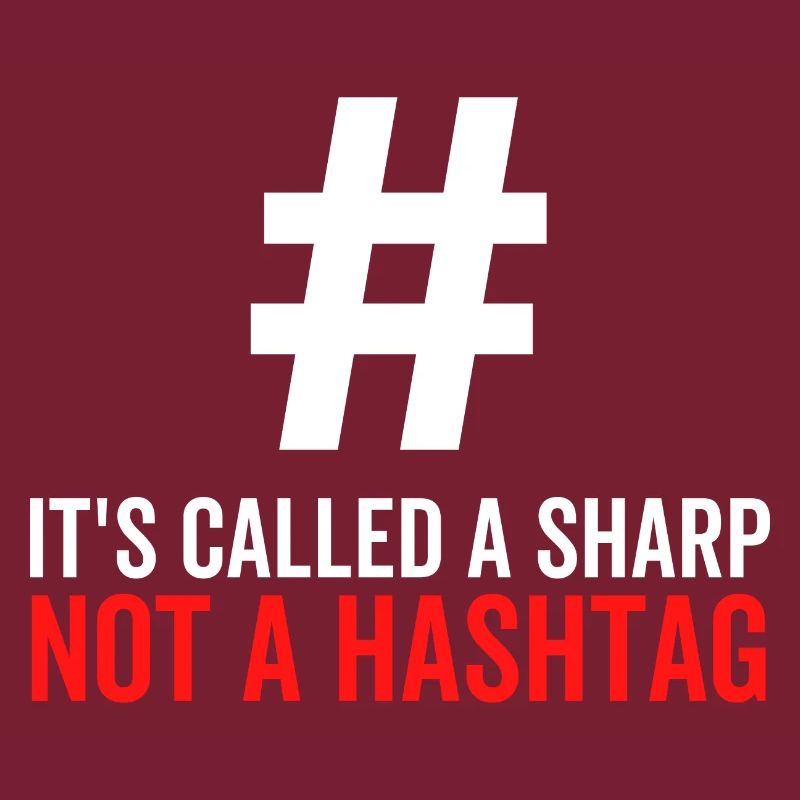 C’est ce qu’on appelle un sharp pas un hashtag