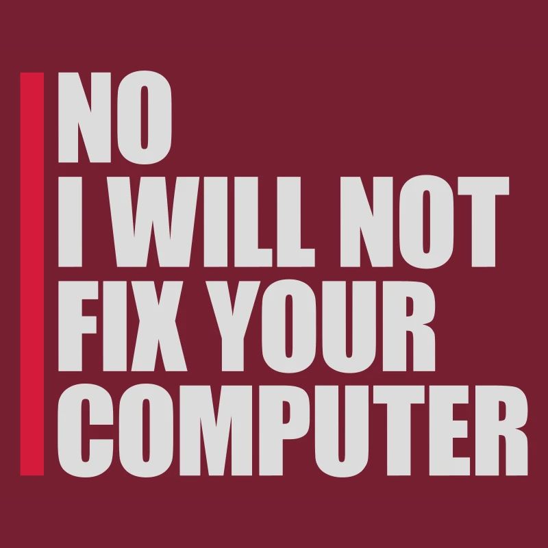 not fix your computer