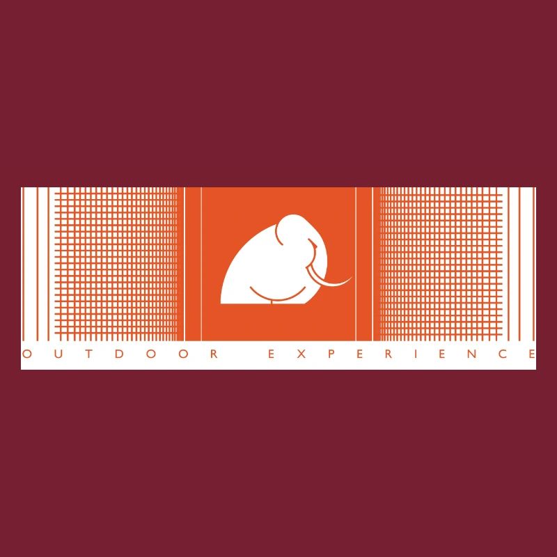 Mamood gradient check pattern orange