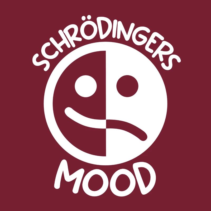 Schrödingers Mood Nerd Geschenk