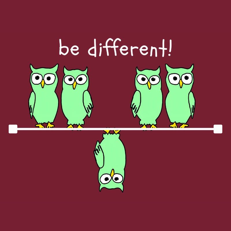 Be Different White