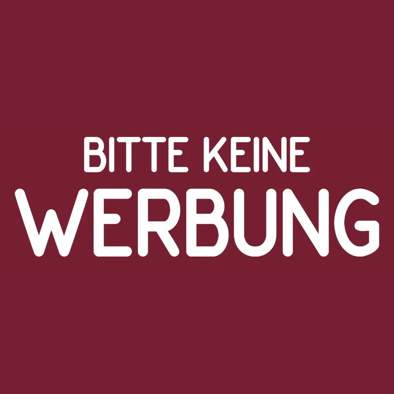 Bitte keine Werbung