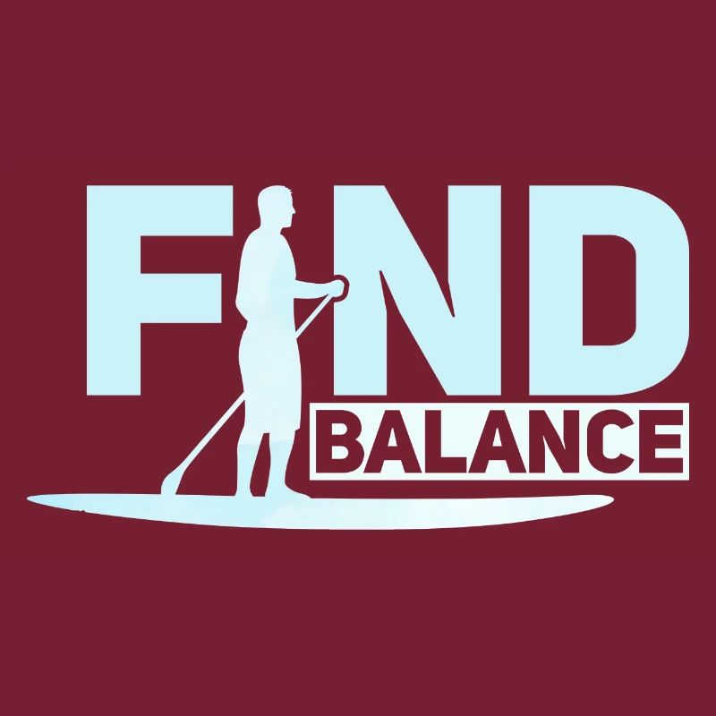 Find Balance Stand Up Paddle Board