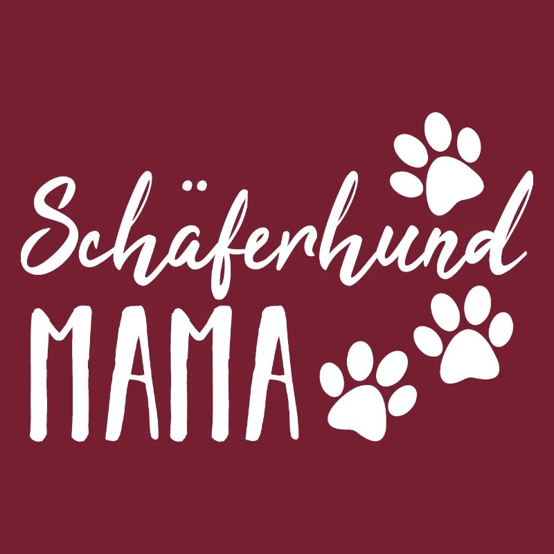 Schäferhund Mama