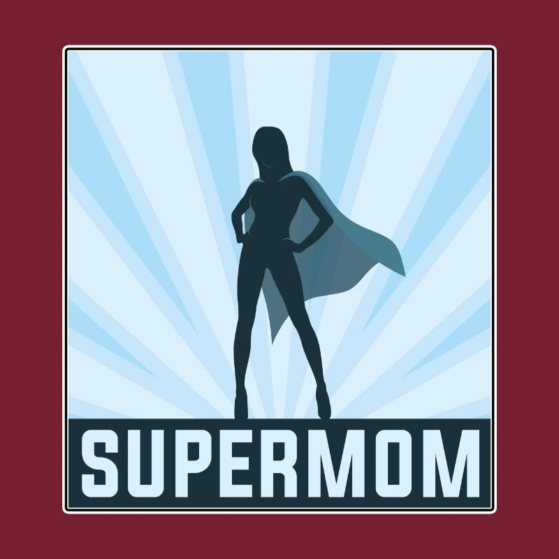 Supermom Mutterschaft Super Mama Mutter Superheld