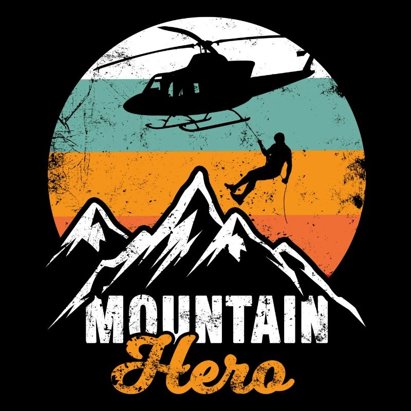 Bergrettung Hubschrauber Mountain Hero
