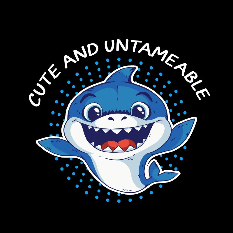 Bébé requin requin blanc hais cadeau de mer