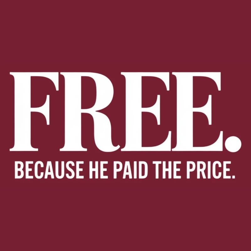 Libre parce qu’il a payé le prix chrétien