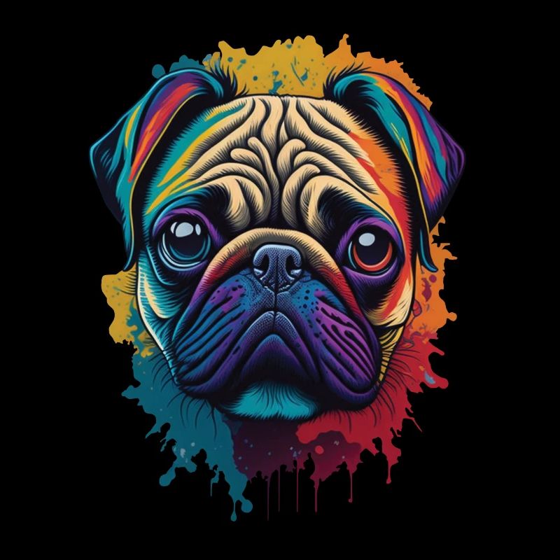 Conception esthétique de l'art du chien carlin