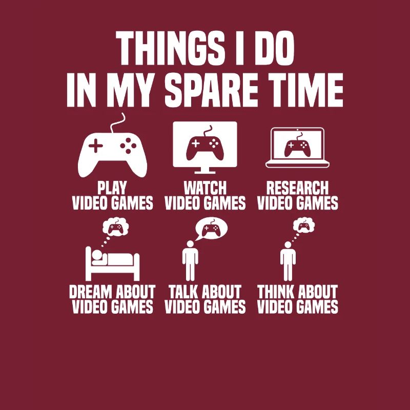 Dinge die ich in meiner Freizeit mache Gaming