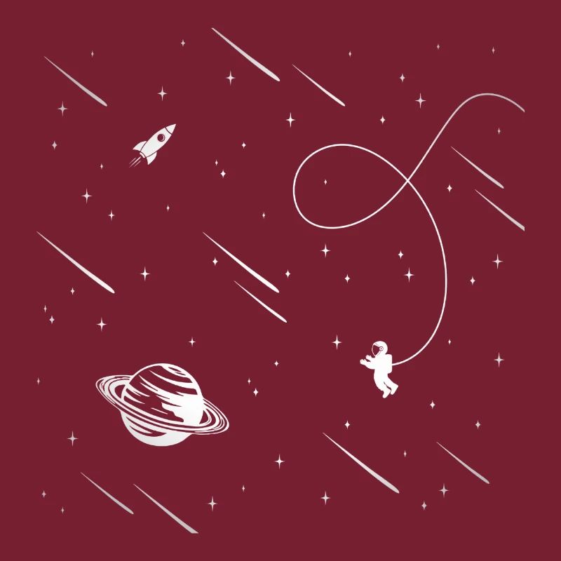 Cosmos de l’espace Astronaute Planet