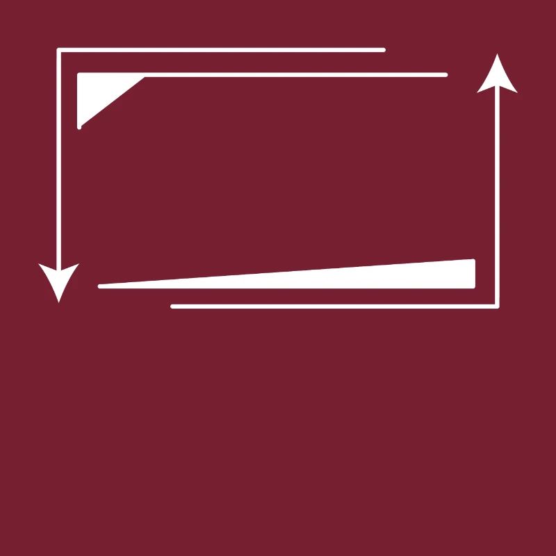 Arrow Frame White Rectangular Shape Decoration