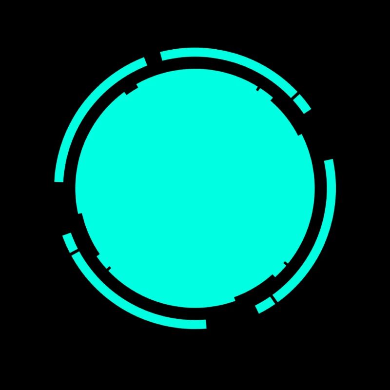 Round background Circular bar
