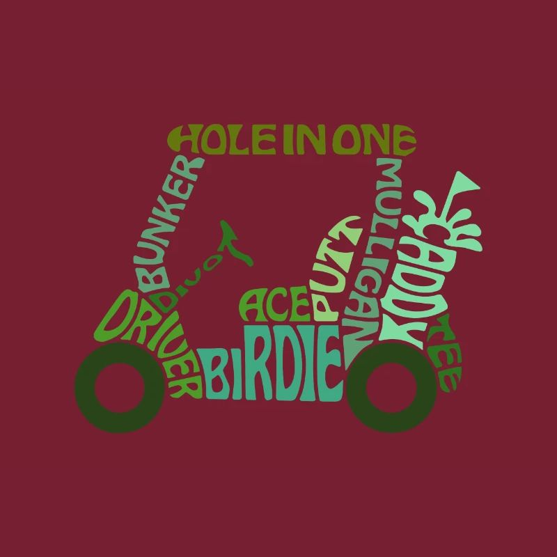 Golf Golf Golf-Begriffe