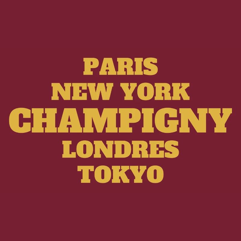 Champigny - Unique streets, unique style.