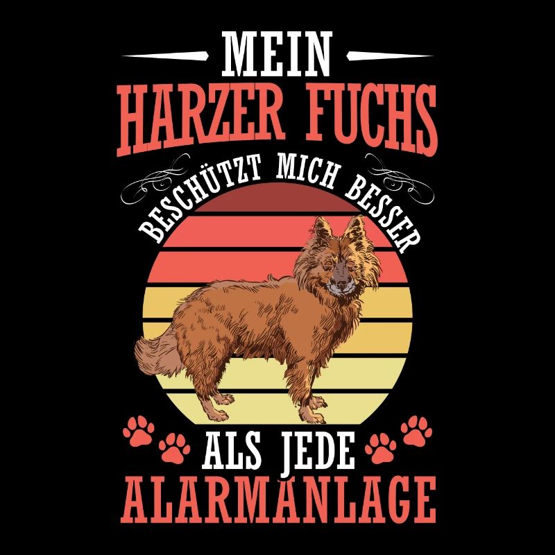 Harz fox protects me herding dog herding fox