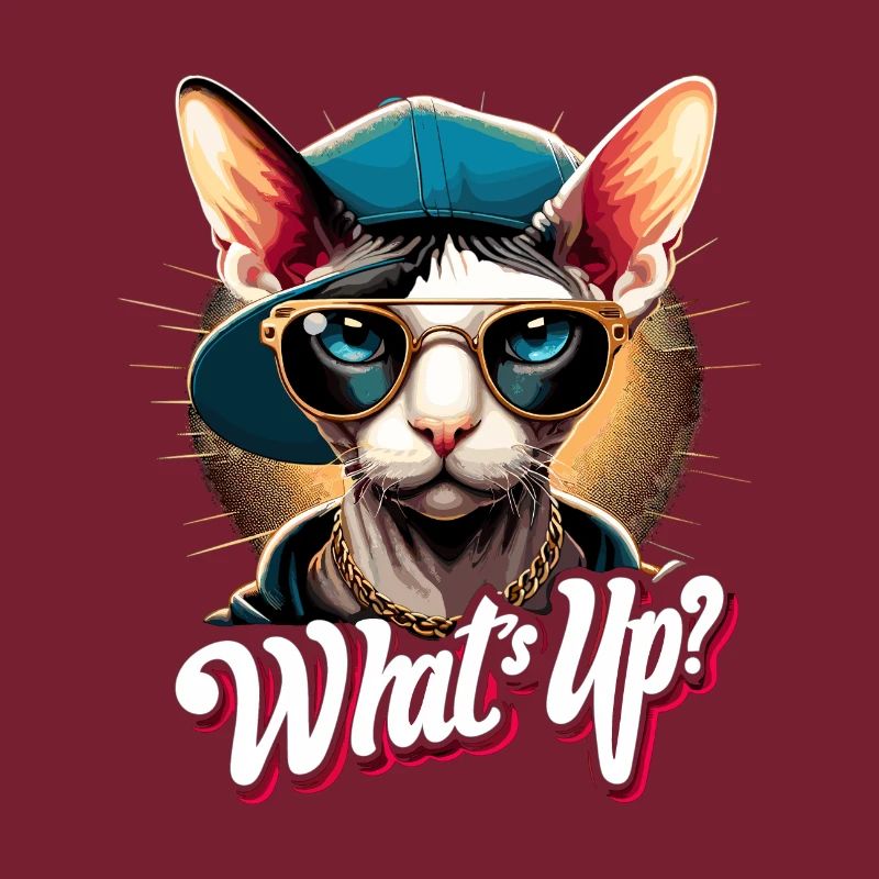 Cornish Rex What's Up Cat Gift