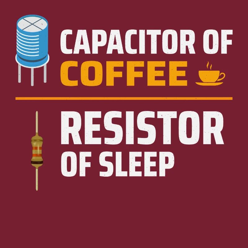 Elektriker: Kondensator des Kaffees, Widerstandsschlaf