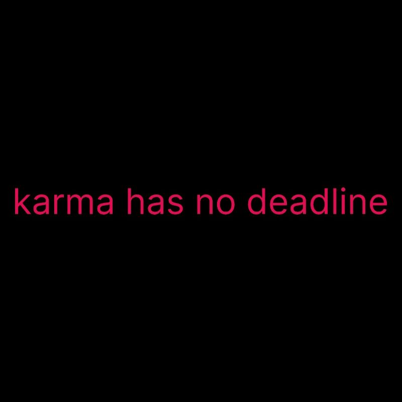 Le karma n’a pas de date limite