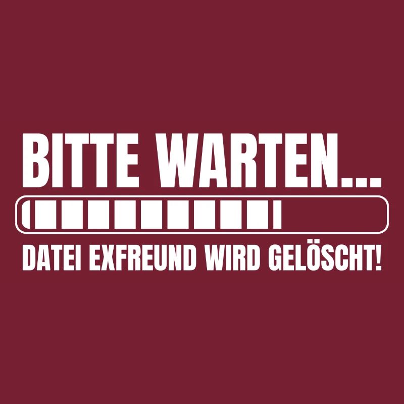 Bitte warten Datei Exfreund wird gelöscht