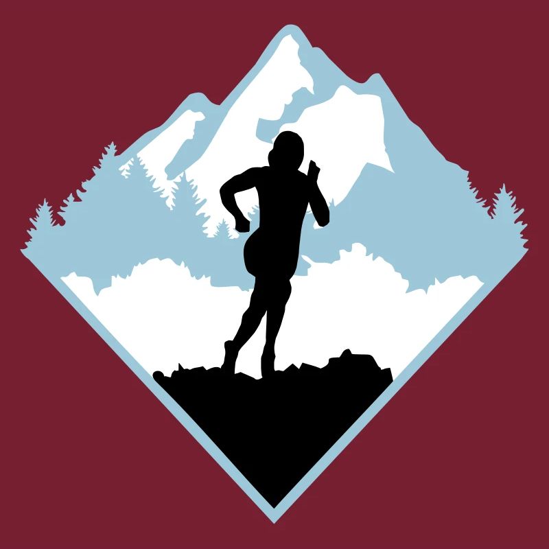 Course de trail, coureur, course