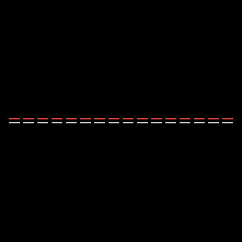 Dash Symbol Line