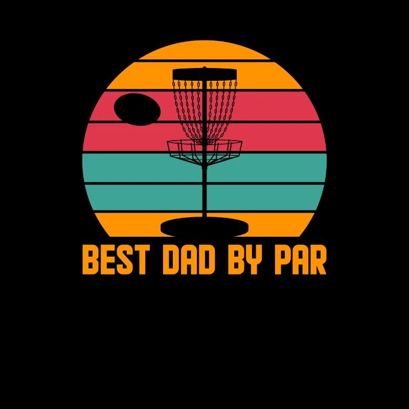 Disc Golf Vater Frisbee Dad Discgolf Geschenk