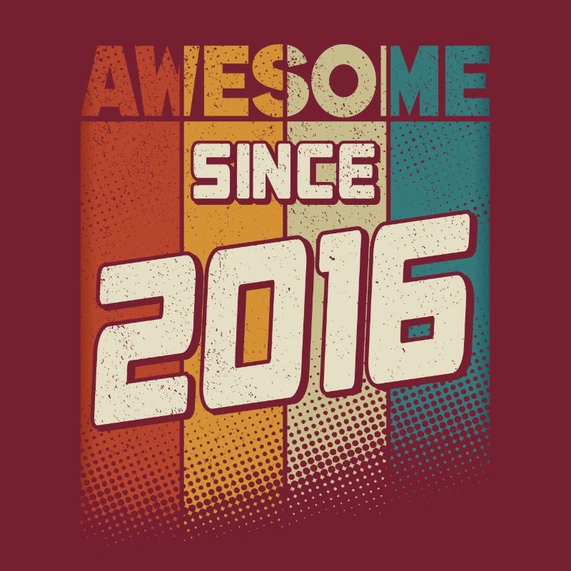 Awesome since 2016 Mädchen Junge 8. Geburtstag