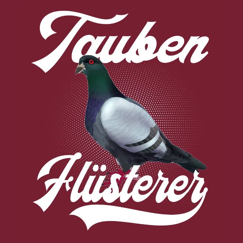 Tauben Taube lustiger Spruch Brieftaube Geschenk