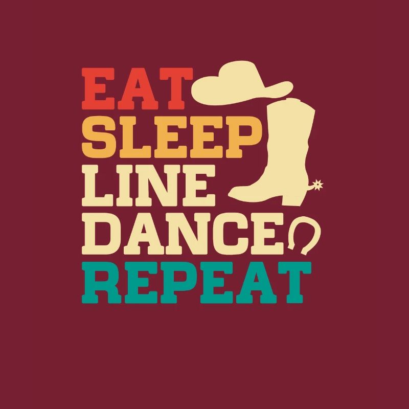 Linedance Country Line Dancer Linedancing Geschenk