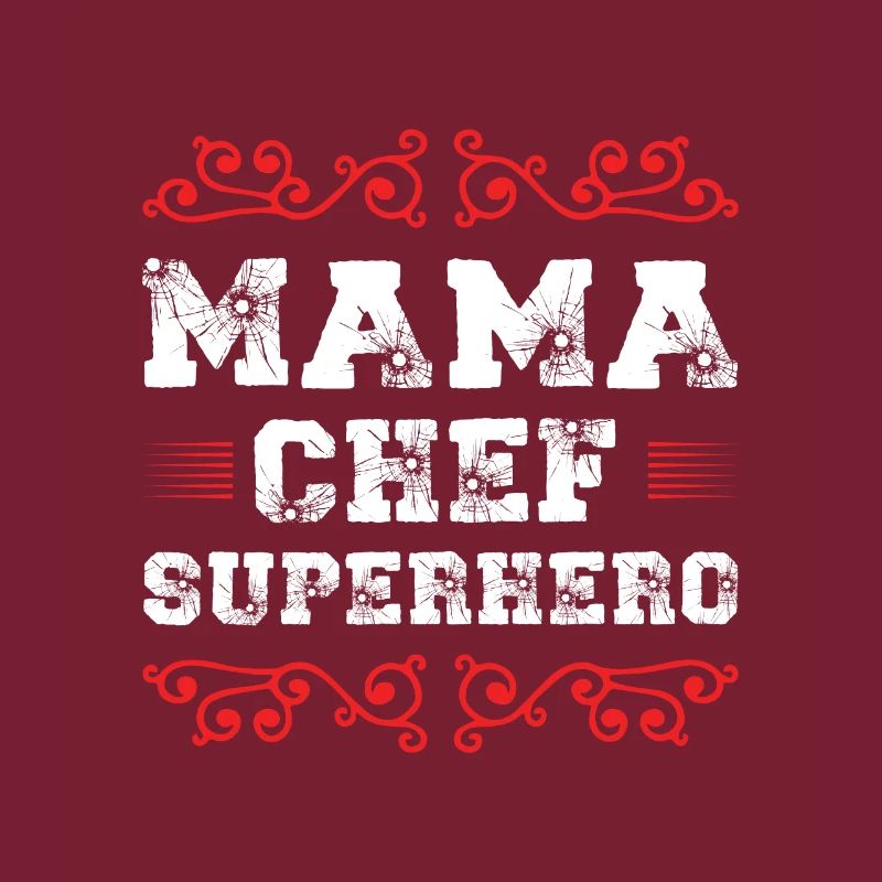 Mama Chef Superheld Mutter