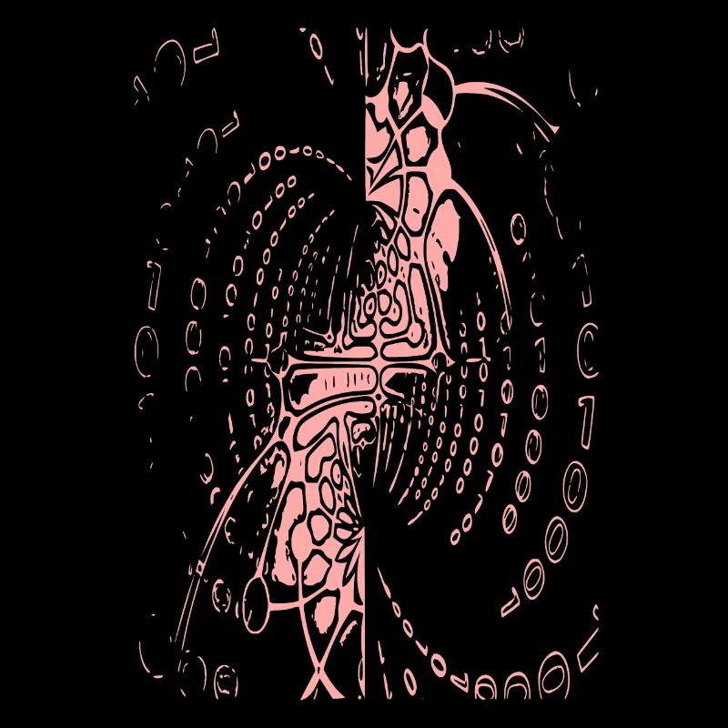 Spirale der Bytes: Meditationsfigur
