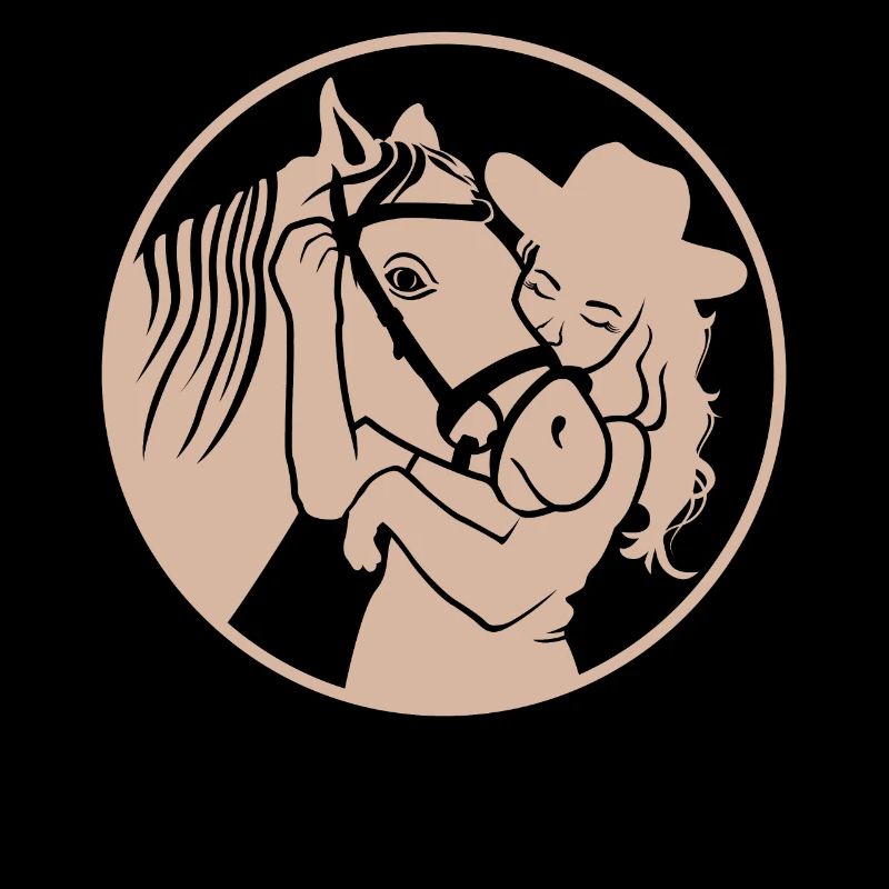 Lovingly embraced - Western & Horse